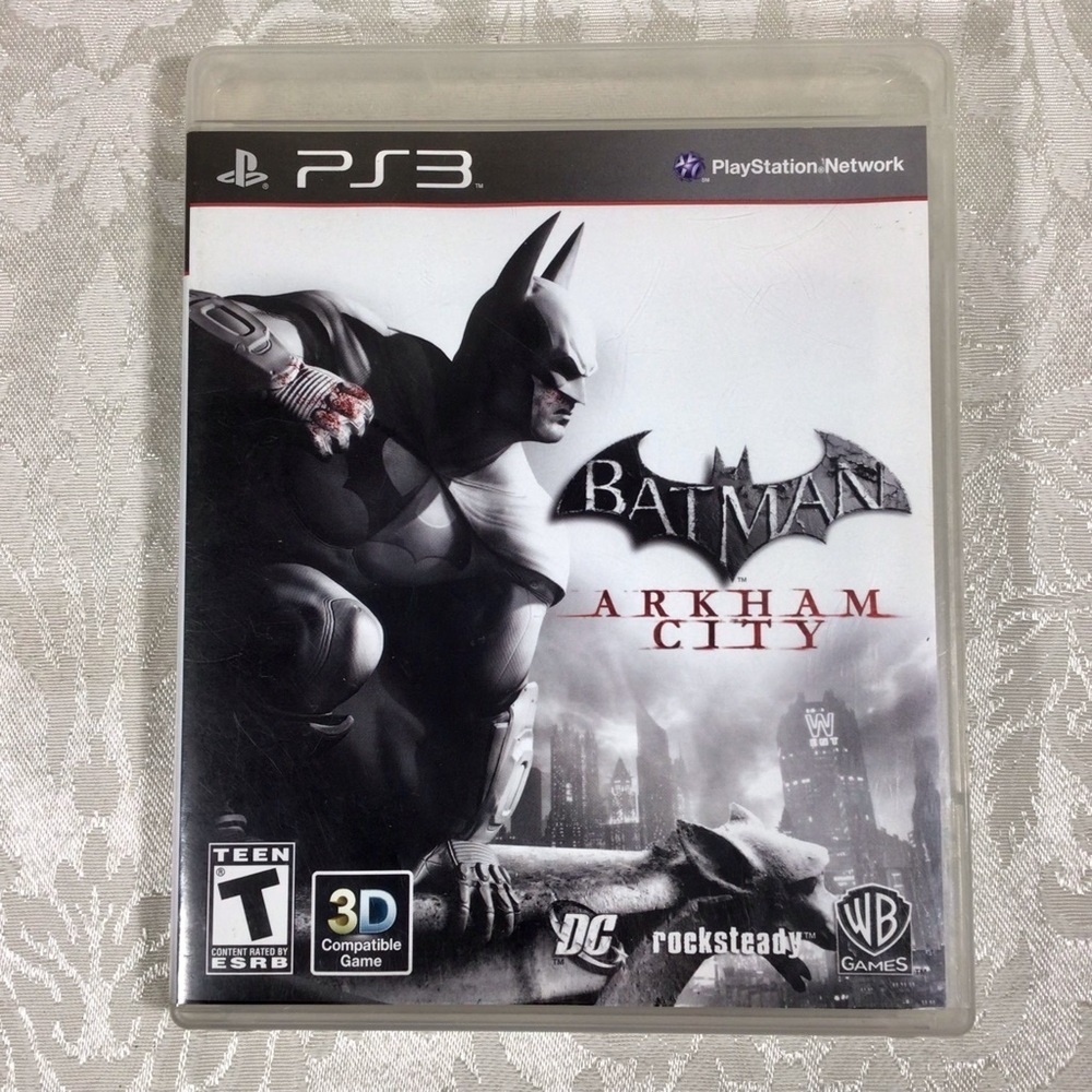 PS3 Batman Arkham City Video Game - Rated T